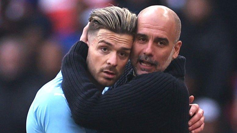 Pep Guardiola Jack Grealish