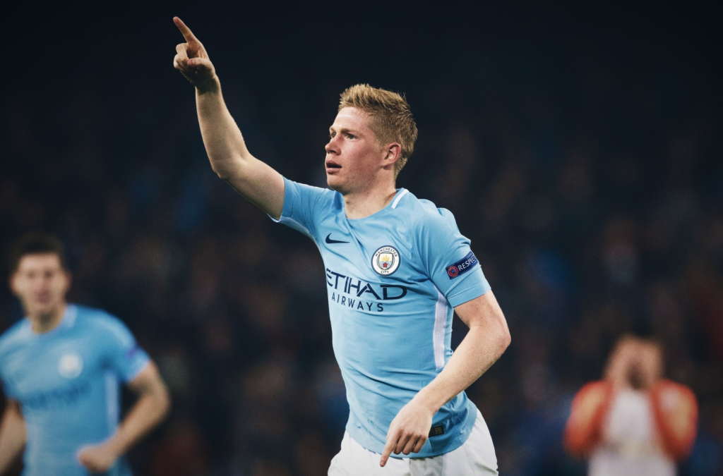 kevin De Bruyne for City