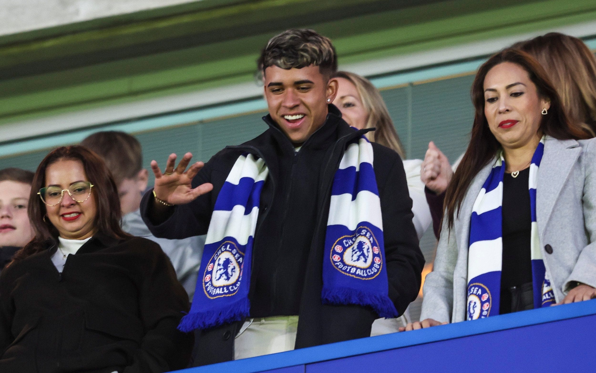 Kendry Paez watching Chelsea after signing