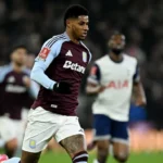 Marcus Rashford scored twice in Villa's 3-0 win in FA Cup