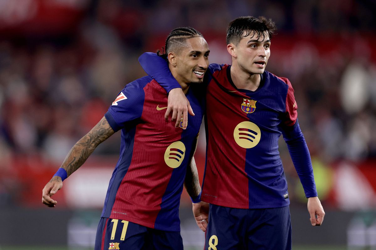 Pedri Raphinha on FC Barcelona