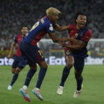 Barcelona win Copa del Rey 3-2 against Real Madrid