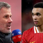 Carragher thinks Trent should be starting from the bench