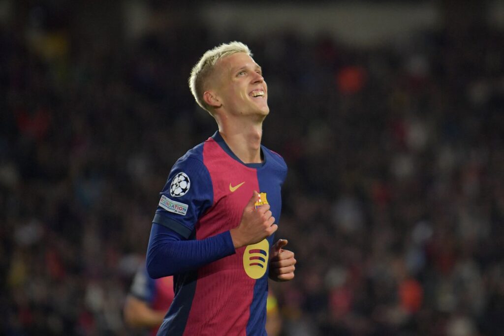 Dani Olmo for Barcelona