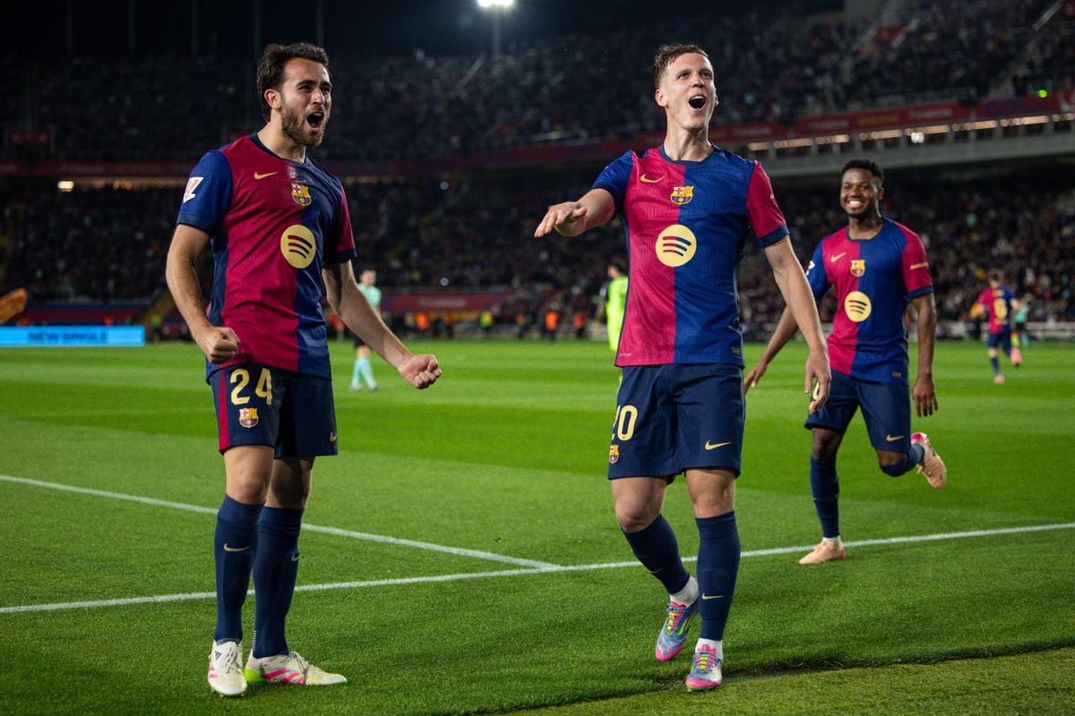 Dani Olmo winner for Barcelona against Mollorca