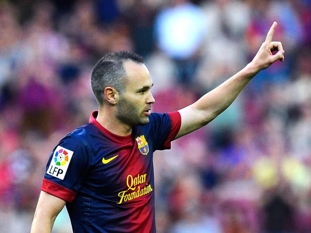 Andreas Iniesta for Barcelona