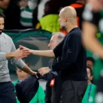 Ruben Amorim and Pep Guardiola