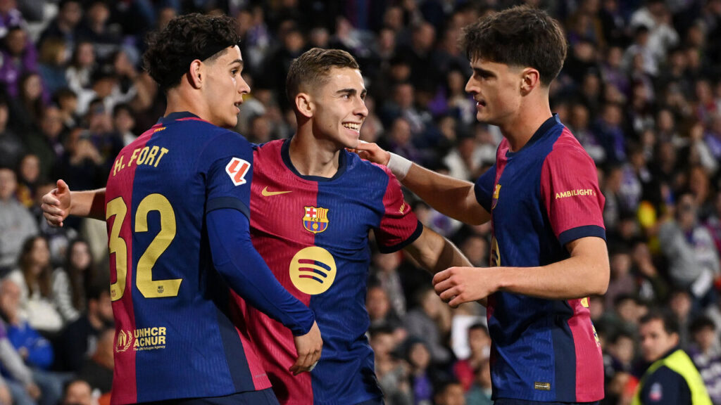 Barcelona 2 - 1 Vallodolid