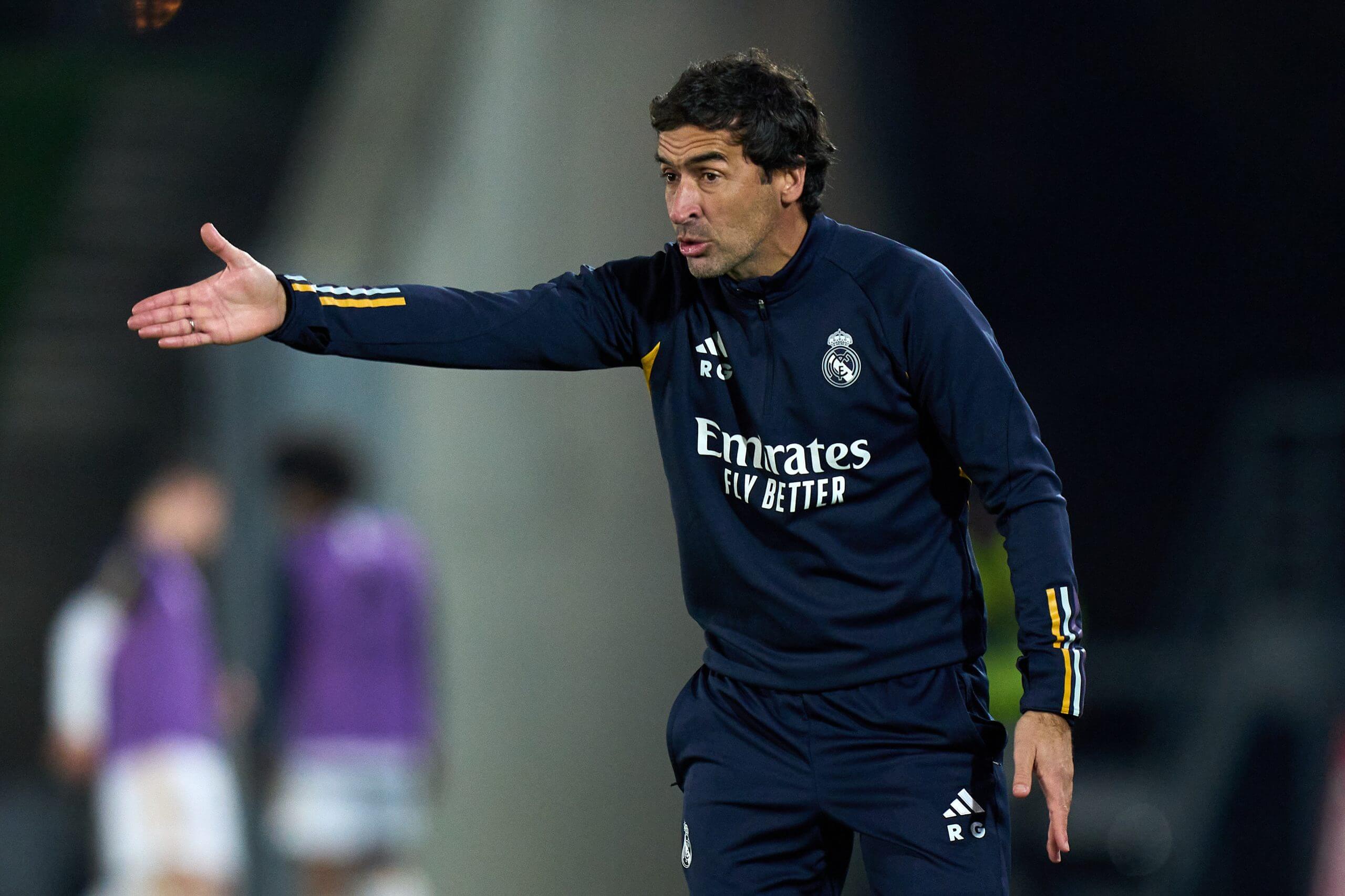 Raul for Real Madrid Castilla