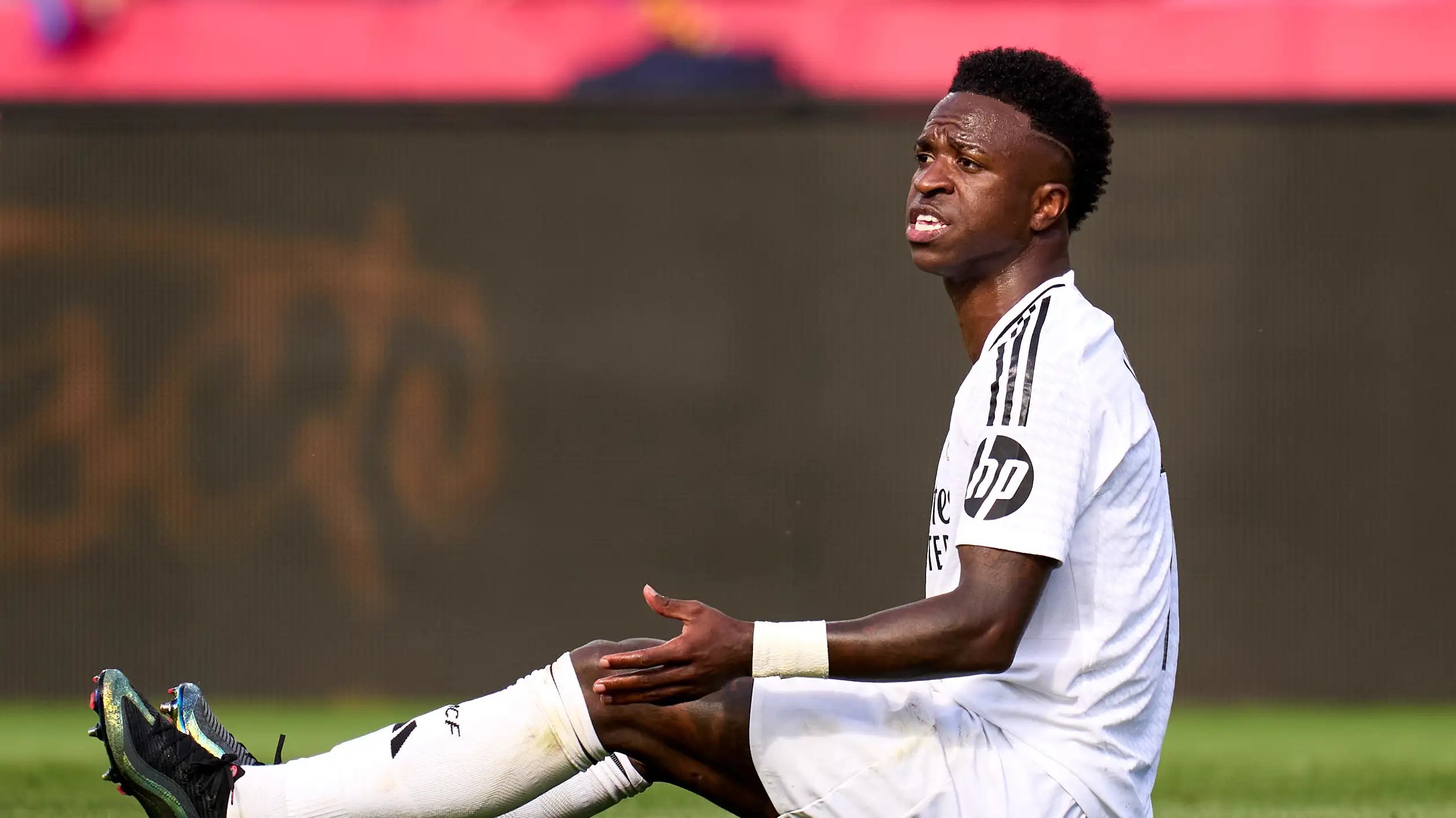 Vinicius Jr picked up an injury in their 4-3 loss against Barcelona