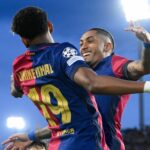 Lamine Yamal and Raphinha