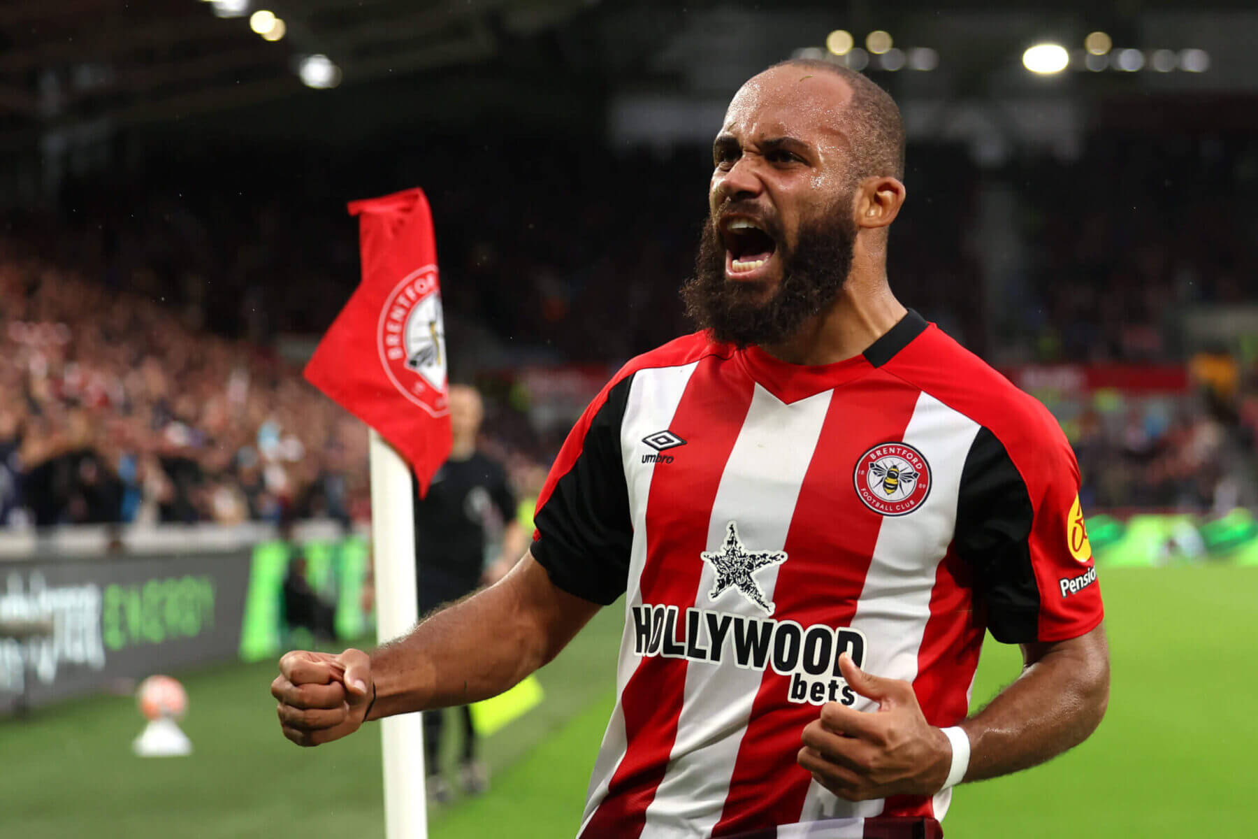 Bryan Mbeumo Celebration