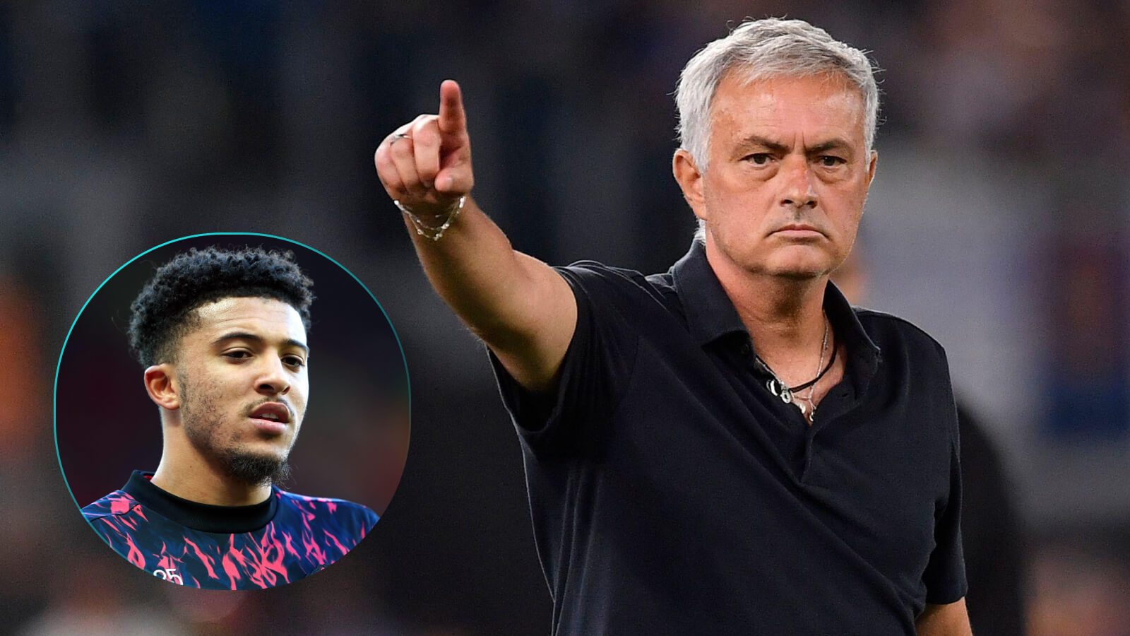 Jose Mourinho and Sancho