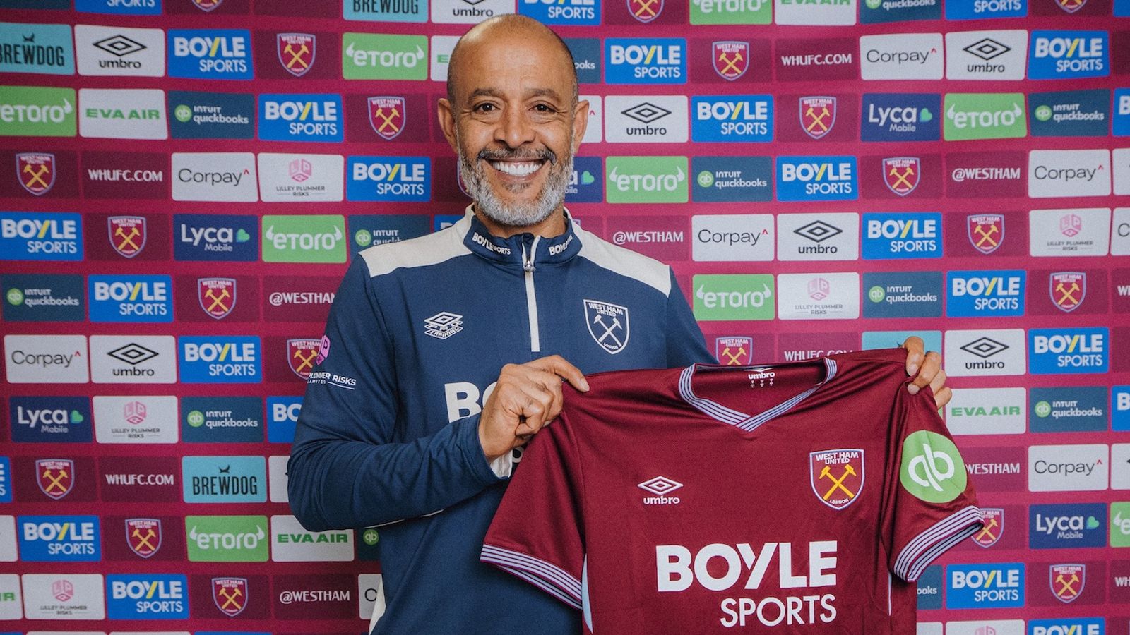 Nuno Espirito Santo signs for West Ham
