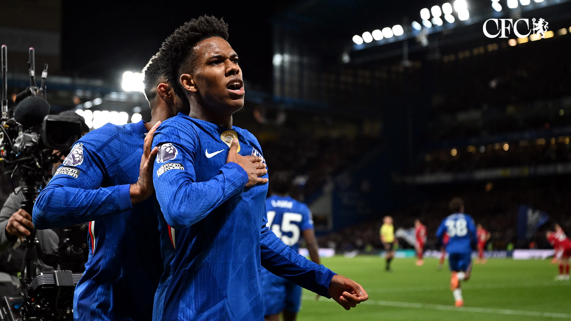 Estevao Willian got the winner for chelsea against liverpool