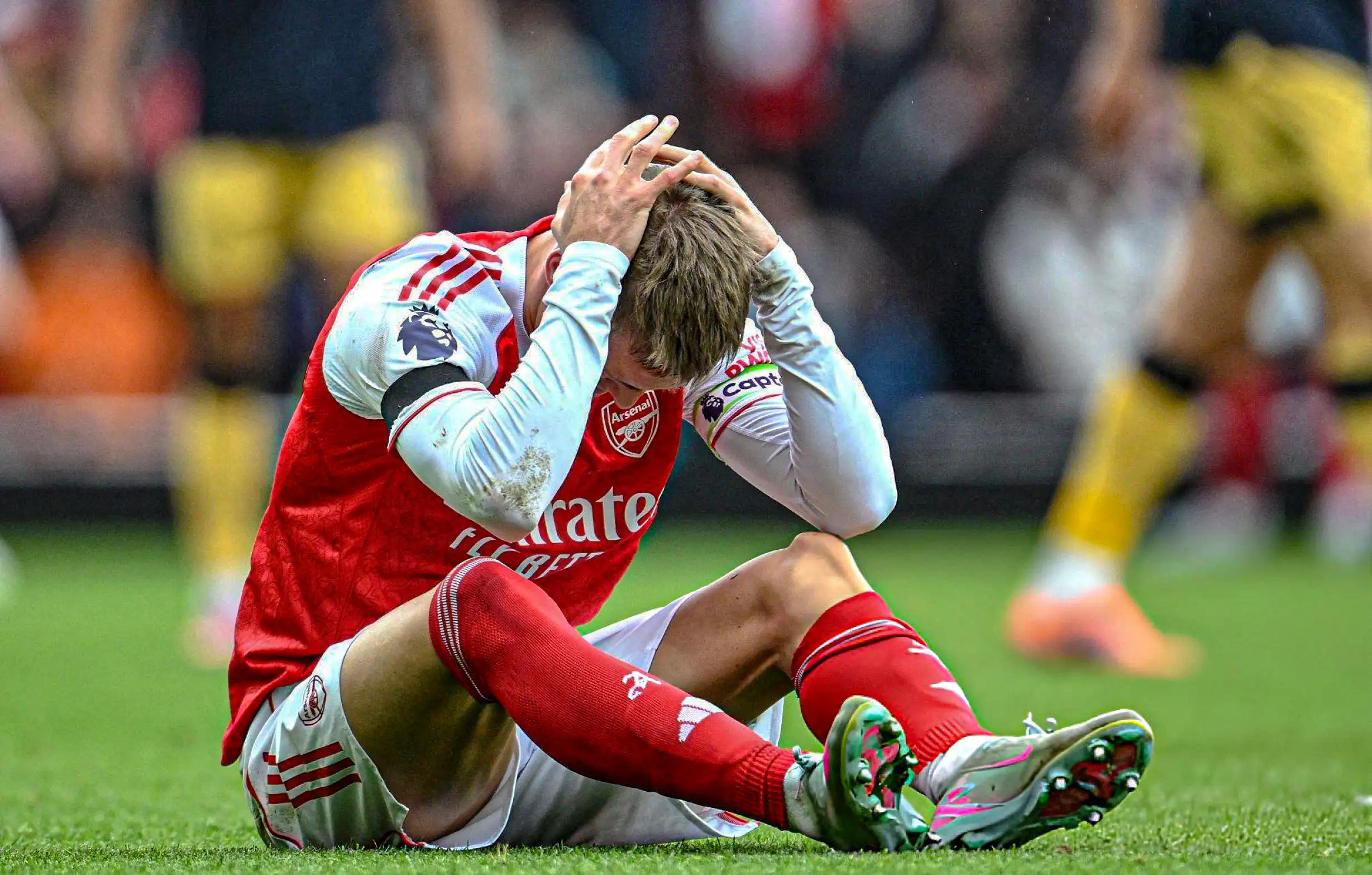 martin Odegaard aggrevates is injury