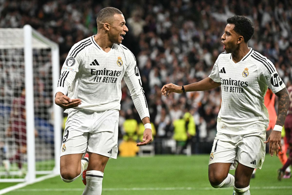 Rodrygo and Mbappe
