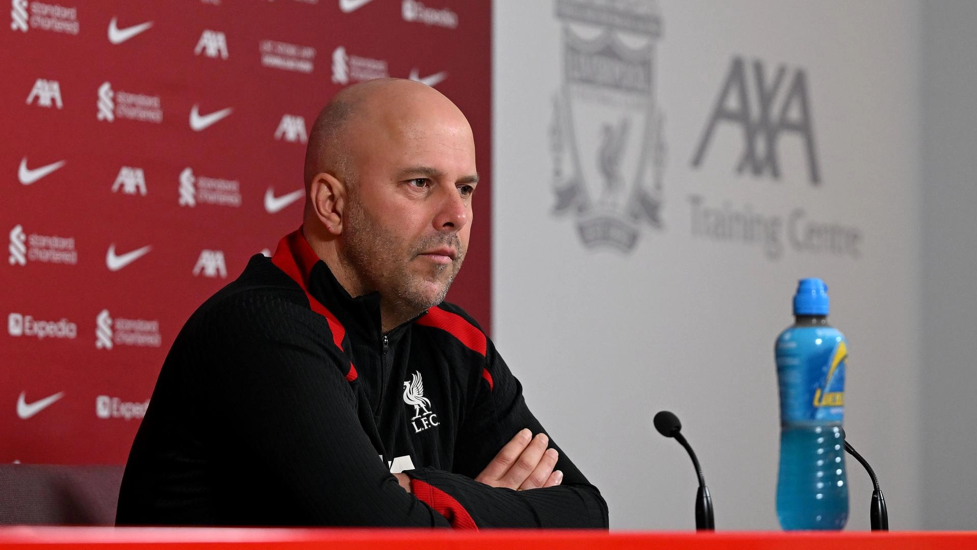 Arne Slot in press conference on player injury update