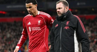 Hugo Ekitike injury after psv lose