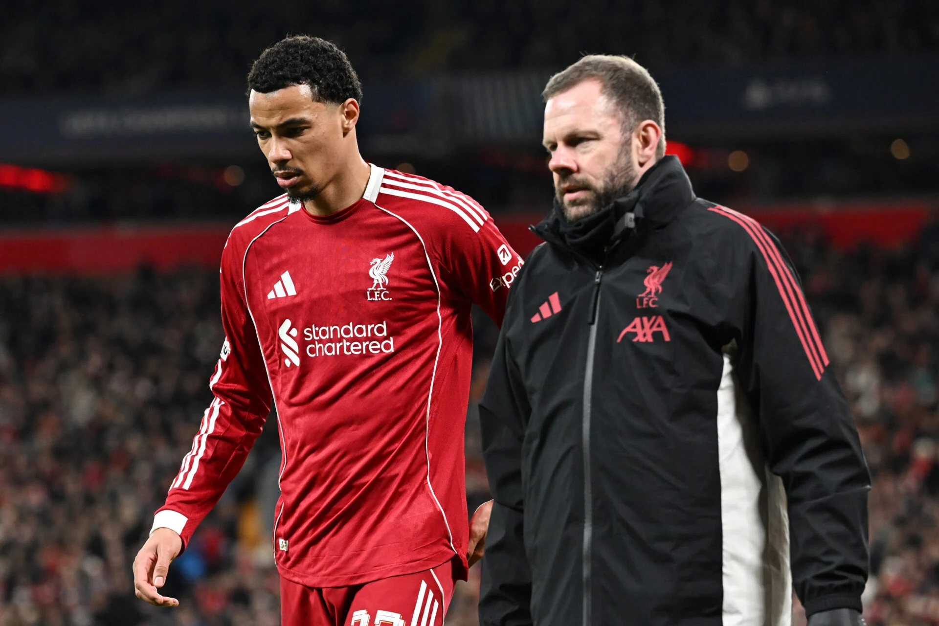 Hugo Ekitike injury after psv lose