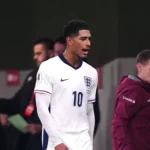 Jude Bellingham frustrated after substitution against Albania