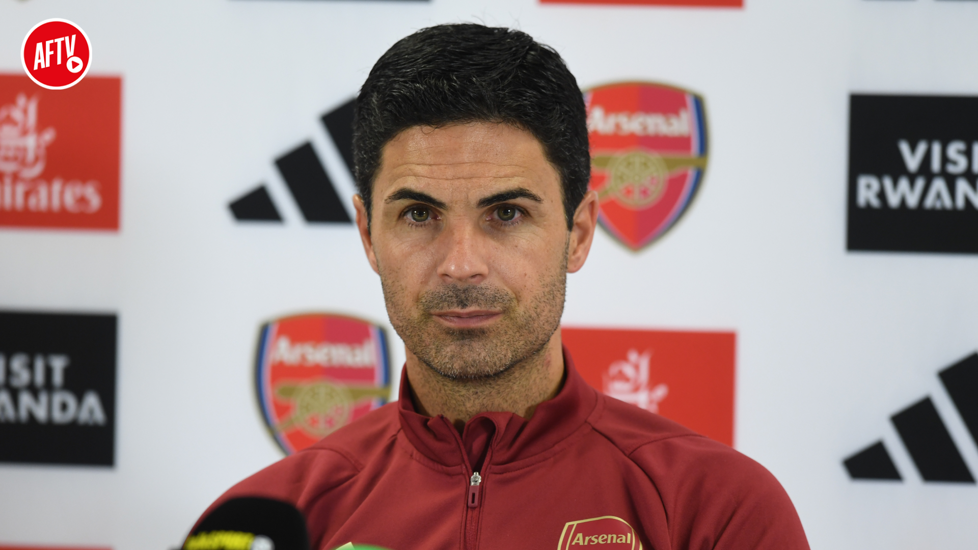 Mikel Arteta in a presser ahead of clash against Chelsea