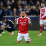 Gabriel Jesus against Club Brugge in the UCL