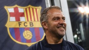 Hansi F;ick set to extend his Barca contract