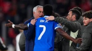 Jose Mourinho blames Vini for the racist attack