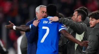 Jose Mourinho blames Vini for the racist attack