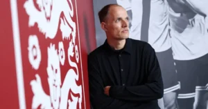 Thomas Tuchel after signing new England contract until 2028