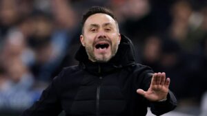 Roberto De Zerbi signs a five-year deal with Tottenham Hotspur