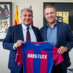 Hansi Flick extends Barcelona deal until 2028