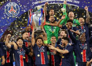 PSG wins back to back UCL