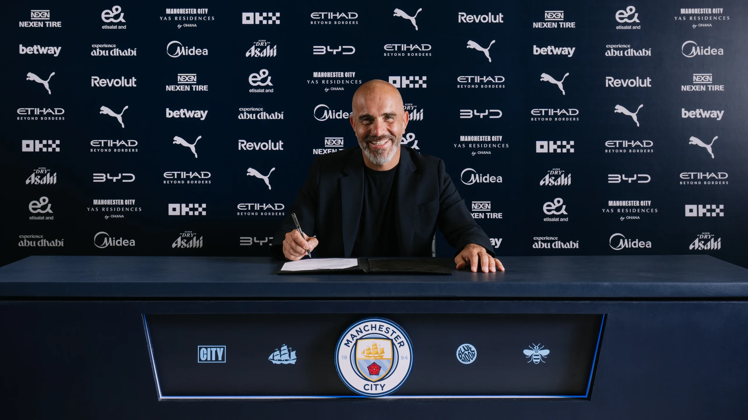 Enzo Maresca signs three-year deal with city