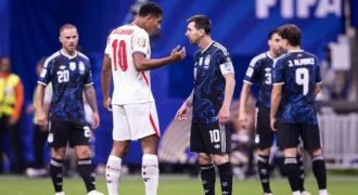 Jude Bellingham and Lionel Messi