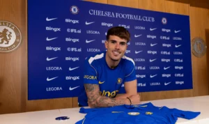 Pep Chev signs for Chelsea on a five-year deal