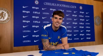 Pep Chev signs for Chelsea on a five-year deal