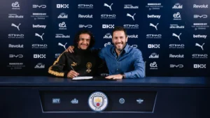 Ayyoub Bouaddi signs for Man City