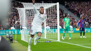 Kylian Mbappe wins it for real Madrid in clasico